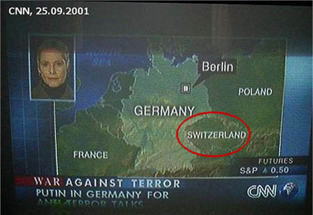 Why is Switzerland circled ?